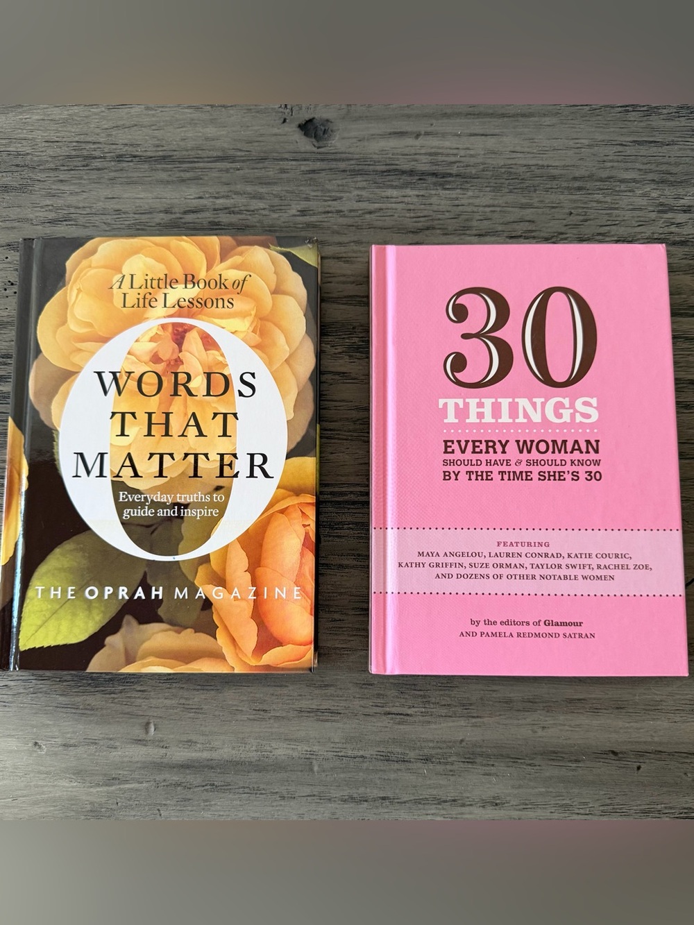 Words that Matter/30 Things Before 30 Books New